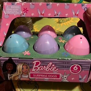 Barbie Easter eggs with a surprise inside